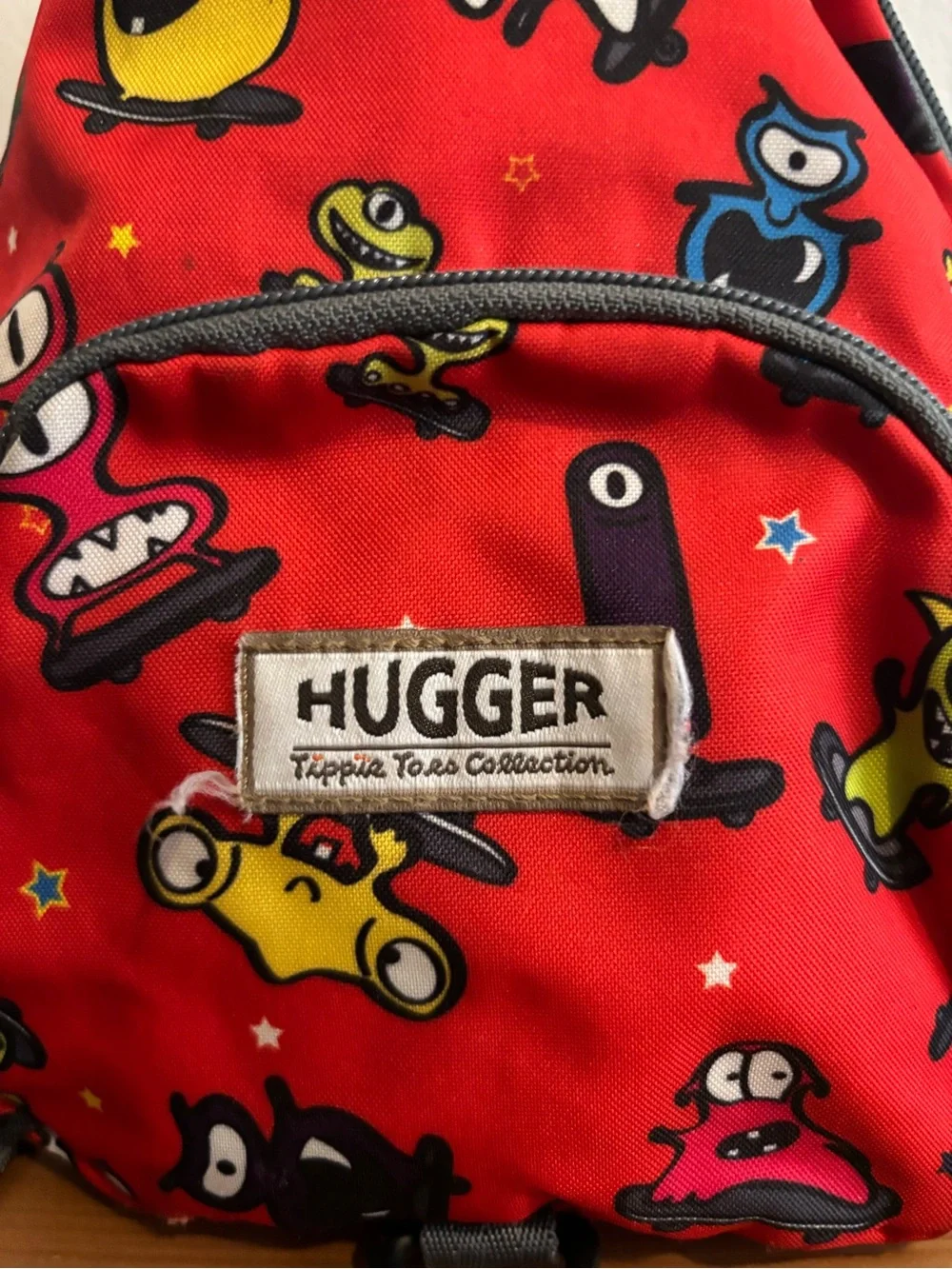 Hugger Yippie Toes Collection Toddler Carnival Theme Backpack & Unicorn Plush